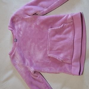 Joe Fresh fuzzy pink sweater